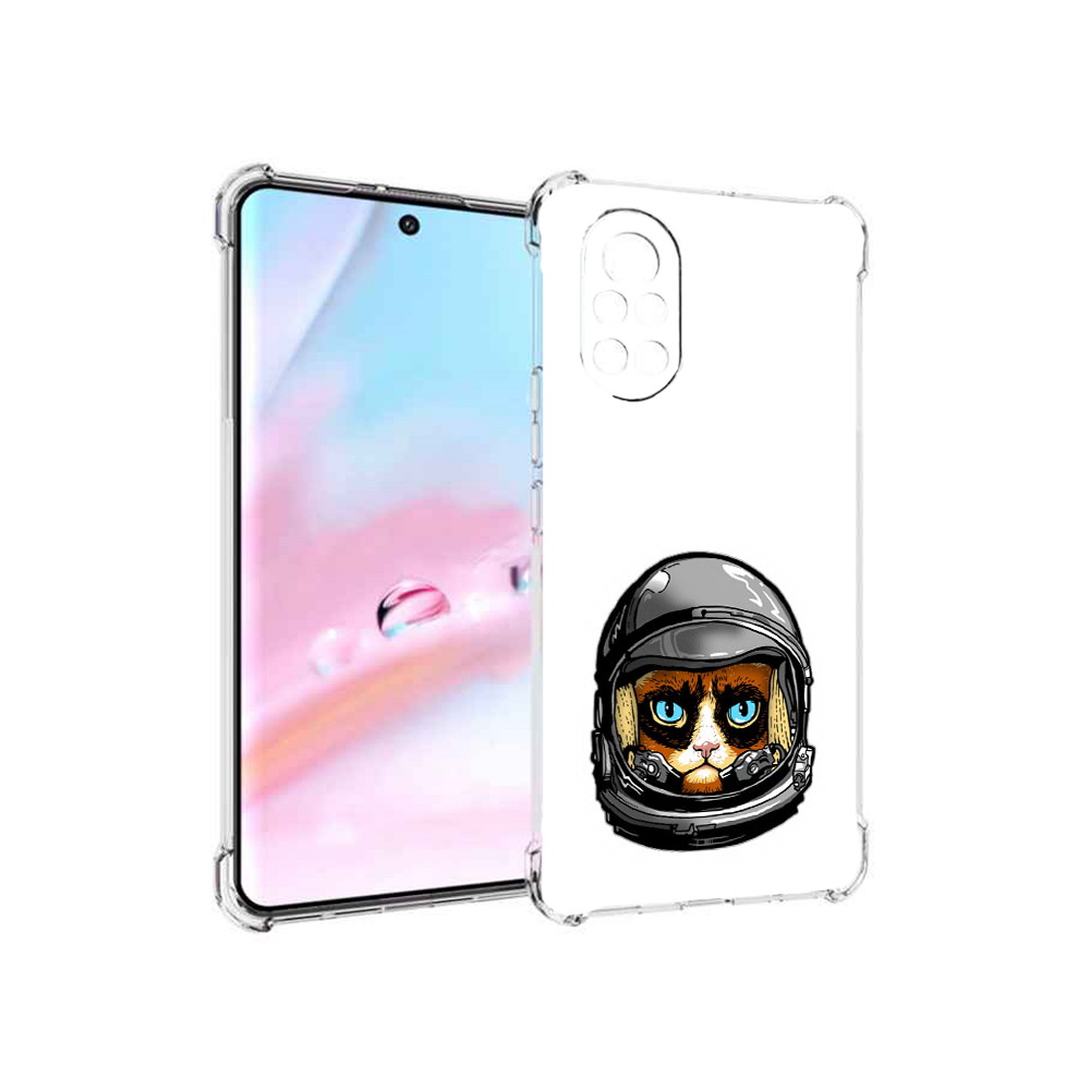 

Чехол MyPads кот космонавт для Huawei Nova 8 (ANG-LX1), Прозрачный, Tocco