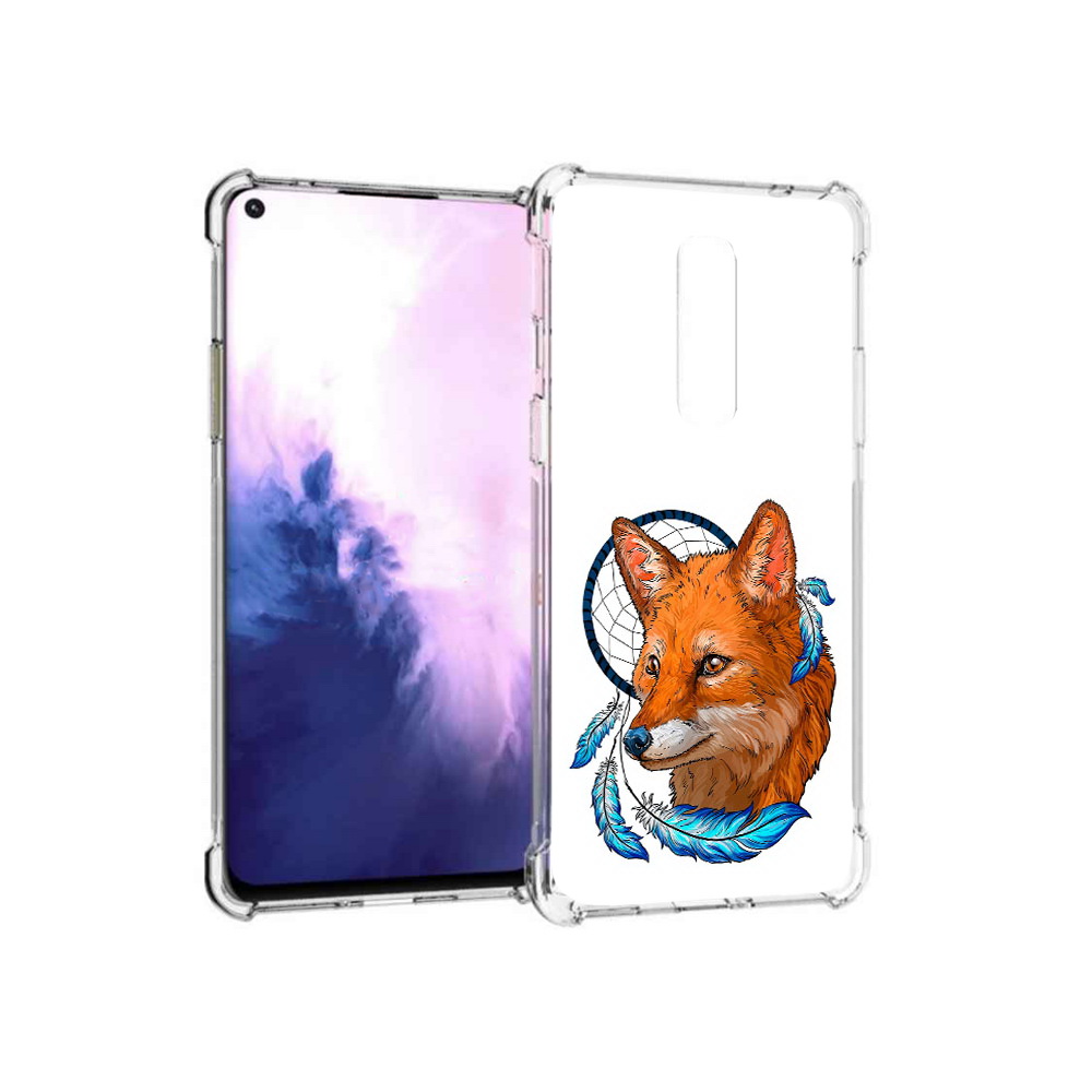 

Чехол MyPads Tocco для OnePlus 8 лиса и ловец снов (PT147214.134.438), Прозрачный, Tocco
