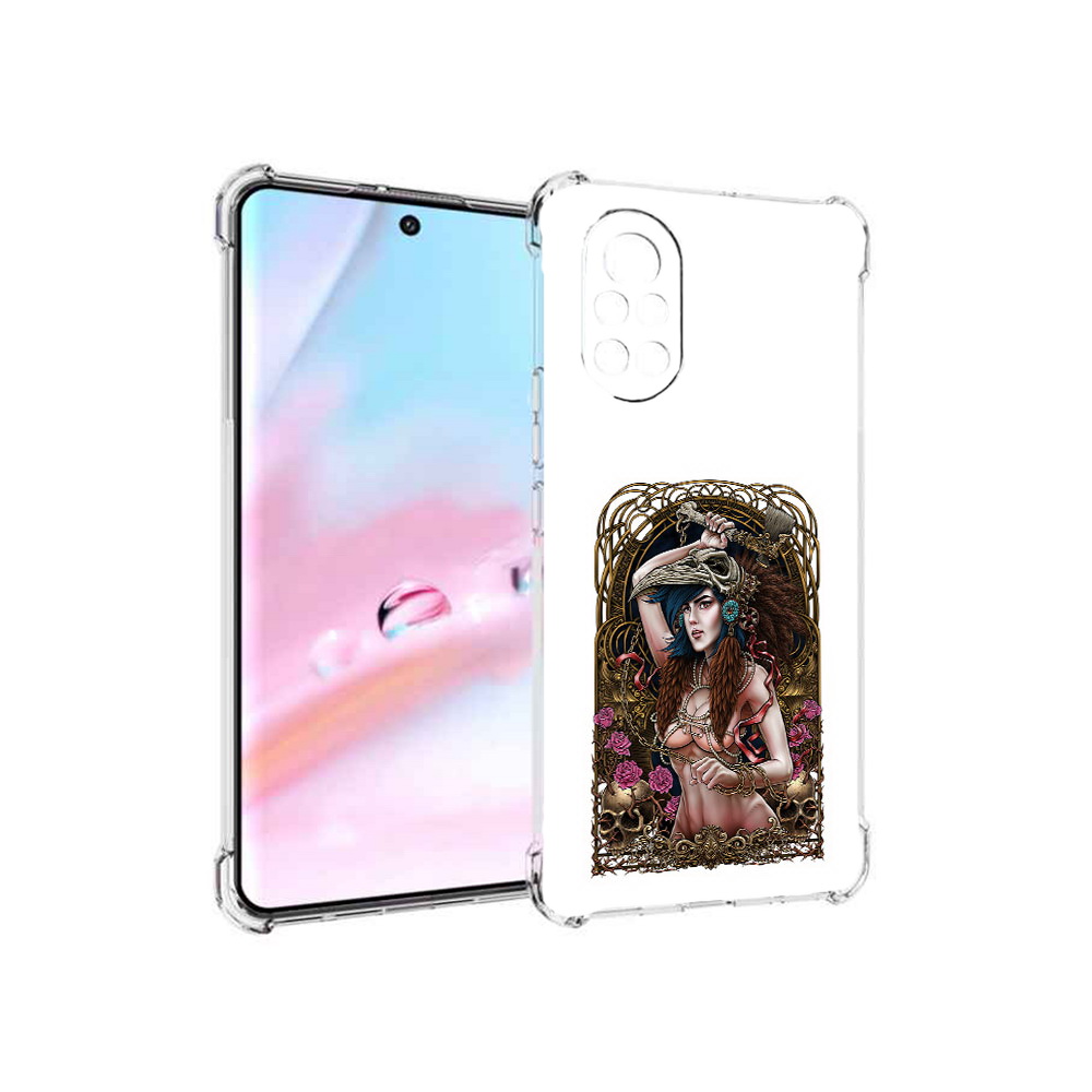 

Чехол MyPads красивая девушка рисунок для Huawei Nova 8 (ANG-LX1), Прозрачный, Tocco