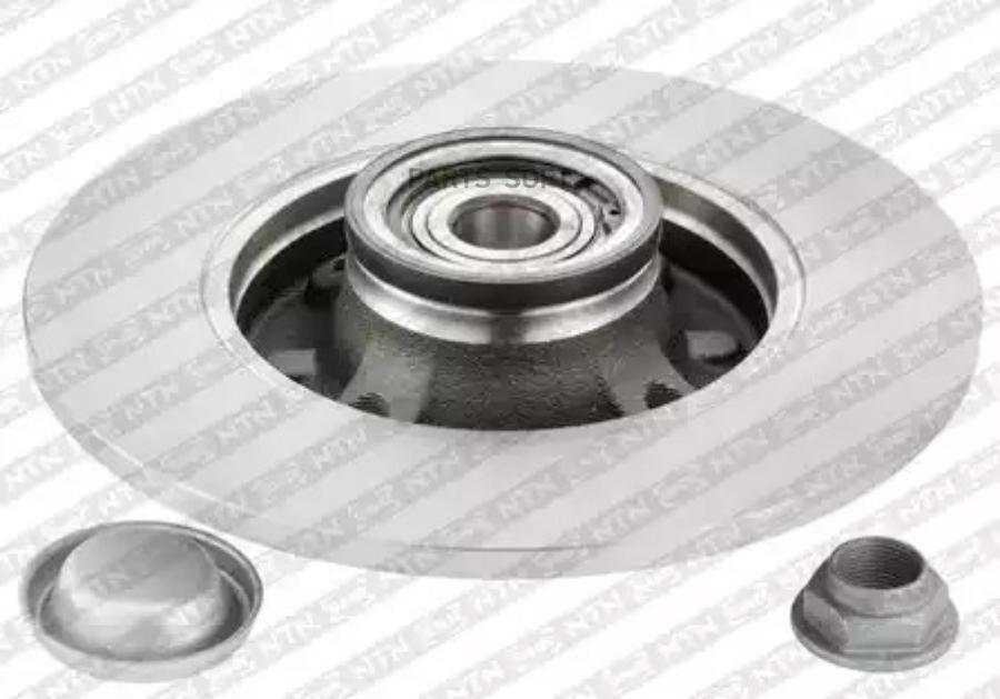 

KF159.48U_диск тормозной задний! с подш.и кольц.ABS Peugeot 307, Citroen C4 all 04>