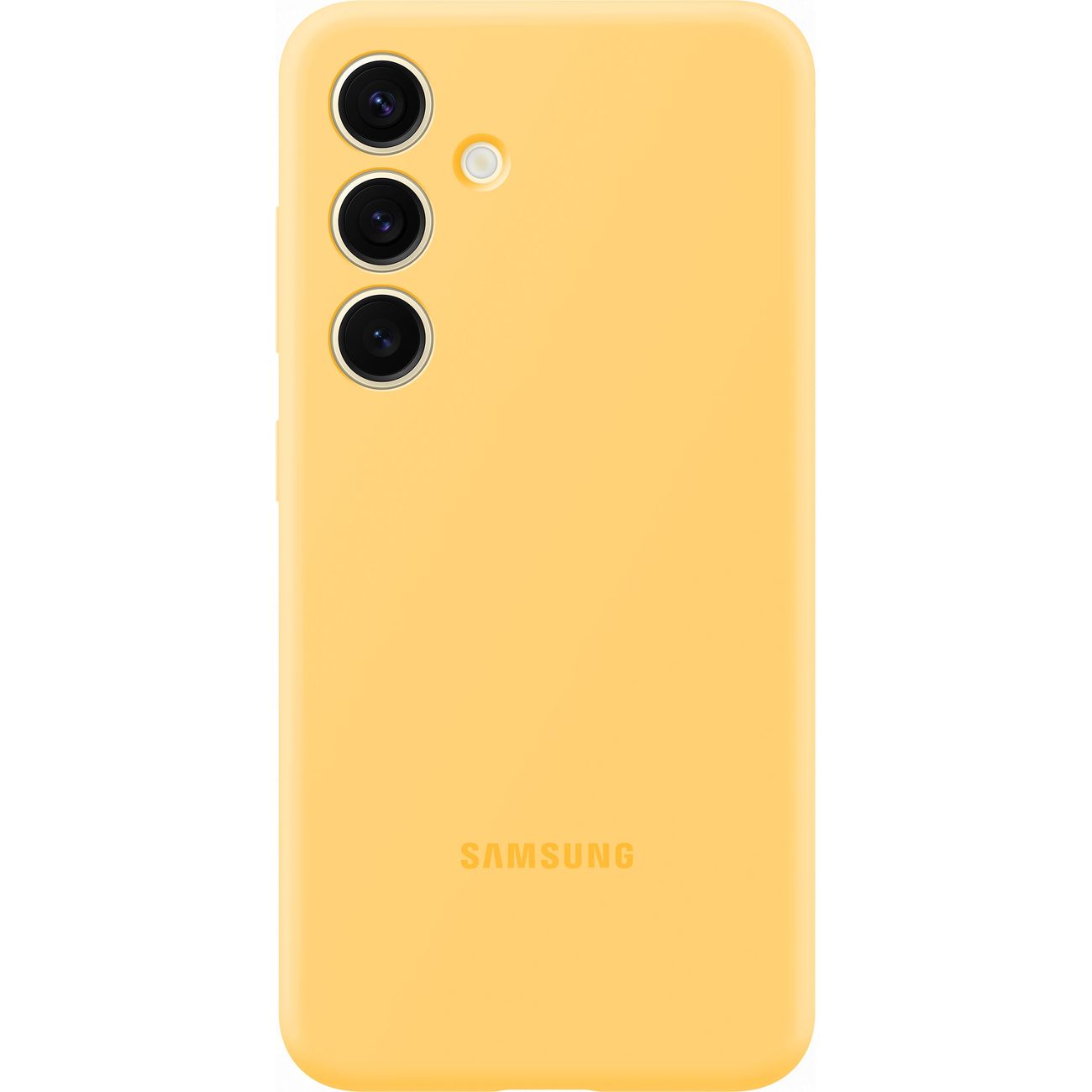 Чехол Samsung Silicone Case для Galaxy S24, желтый