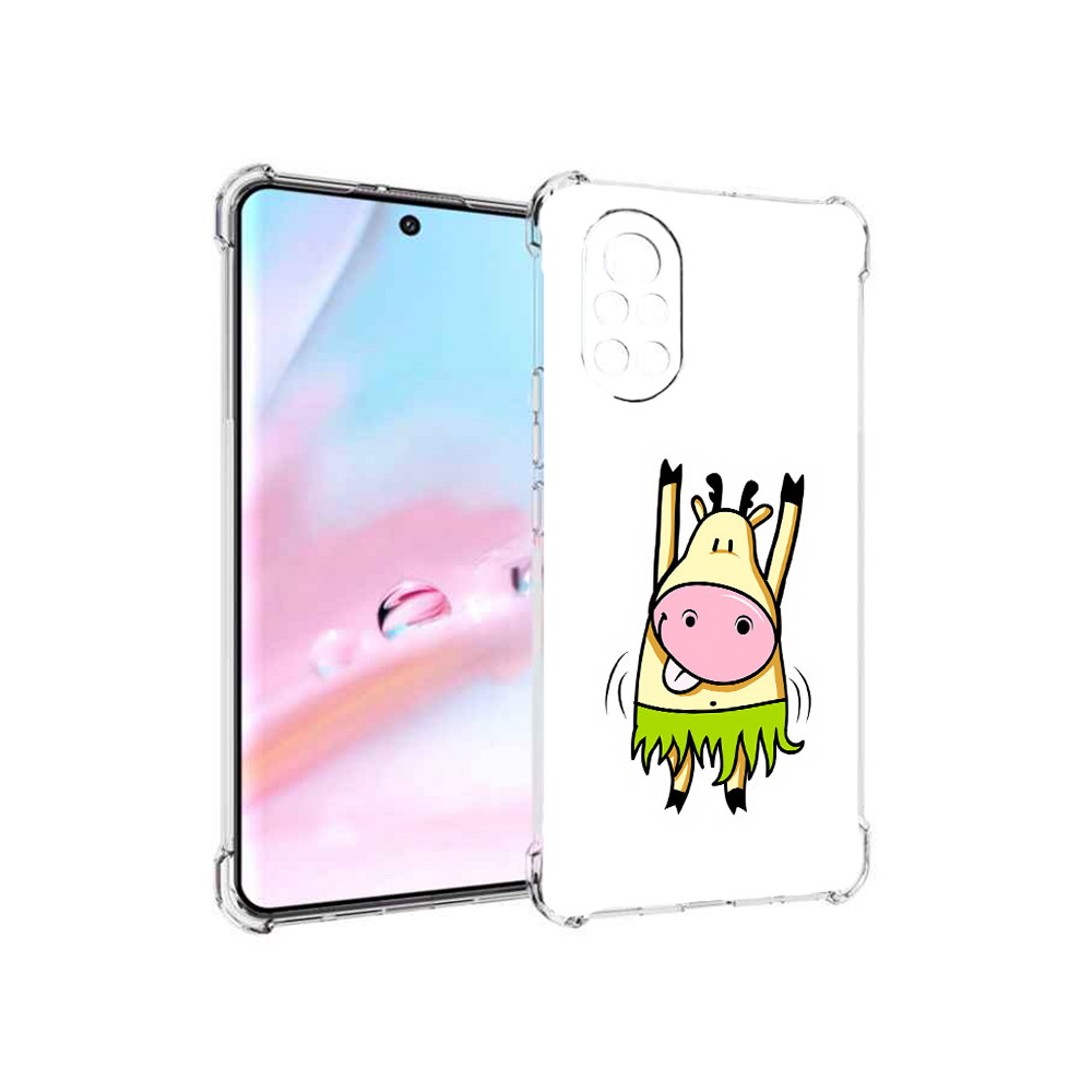 

Чехол MyPads Веселая корова для Huawei Nova 8 (ANG-LX1), Прозрачный, Tocco
