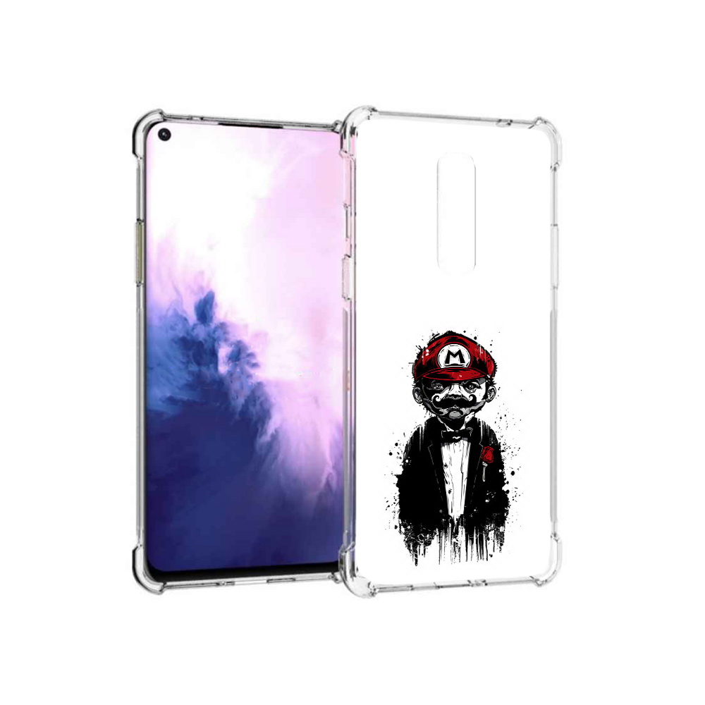 

Чехол MyPads Tocco для OnePlus 8 марио (PT147214.134.458), Прозрачный, Tocco