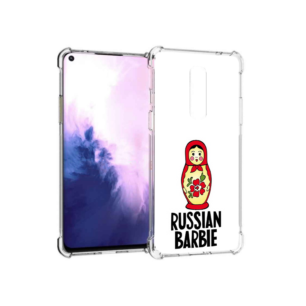 

Чехол MyPads Tocco для OnePlus 8 матрешка (PT147214.134.459), Прозрачный, Tocco