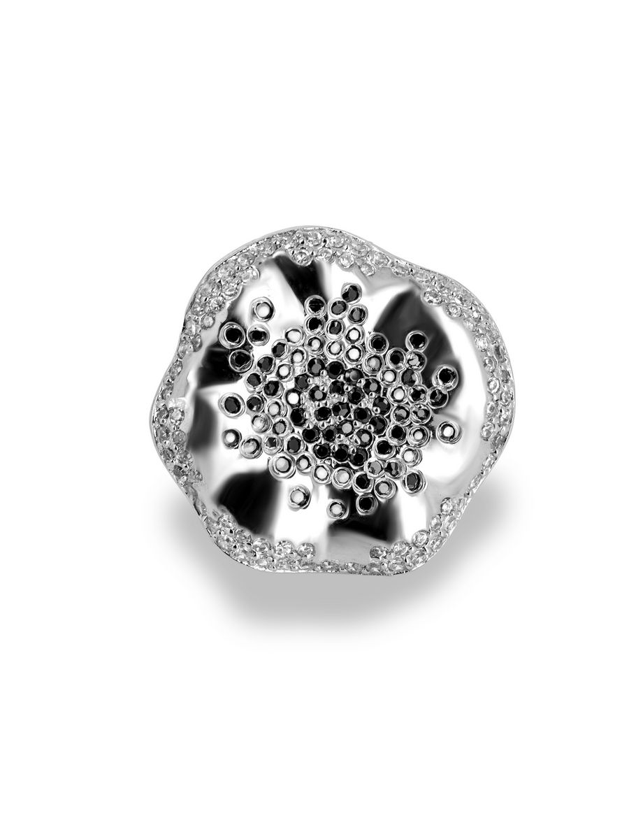 Кольцо из серебра р. 19 L-Silver 120-КО-161, фианит