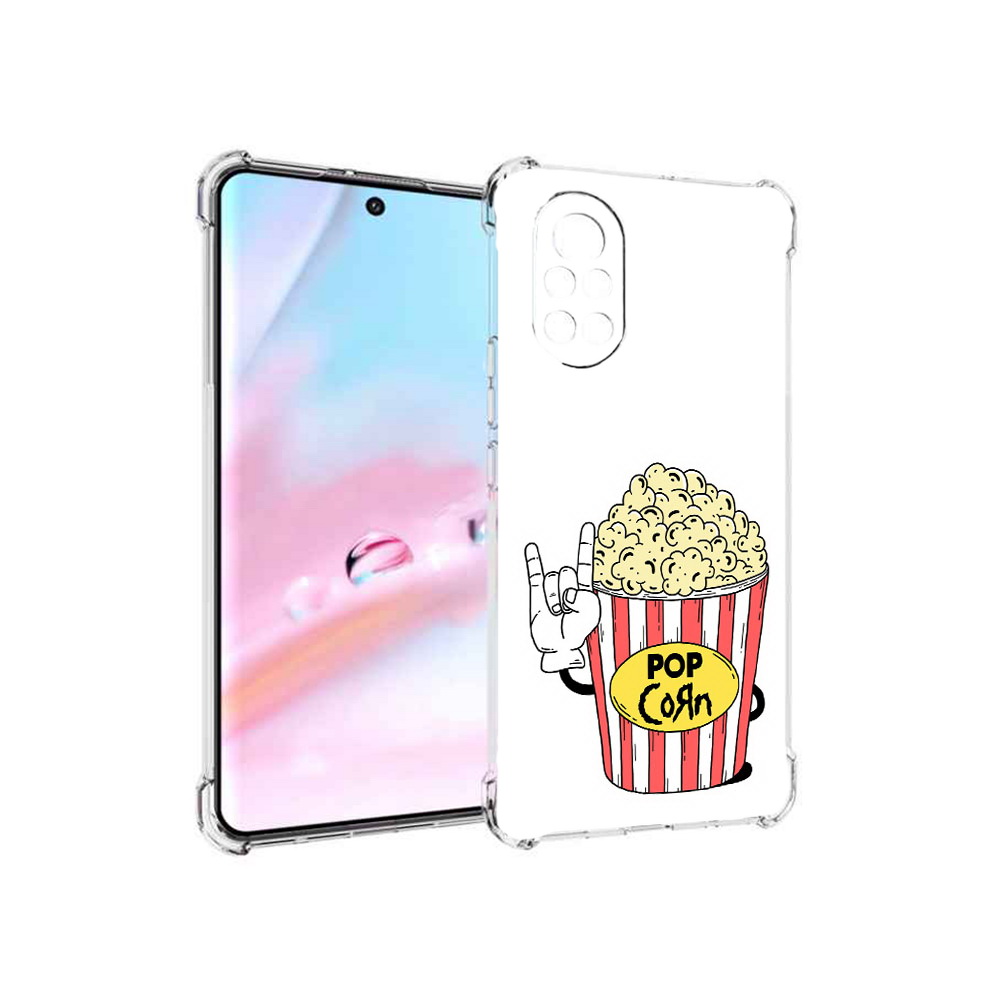 

Чехол MyPads крутой попкорн для Huawei Nova 8 (ANG-LX1), Прозрачный, Tocco