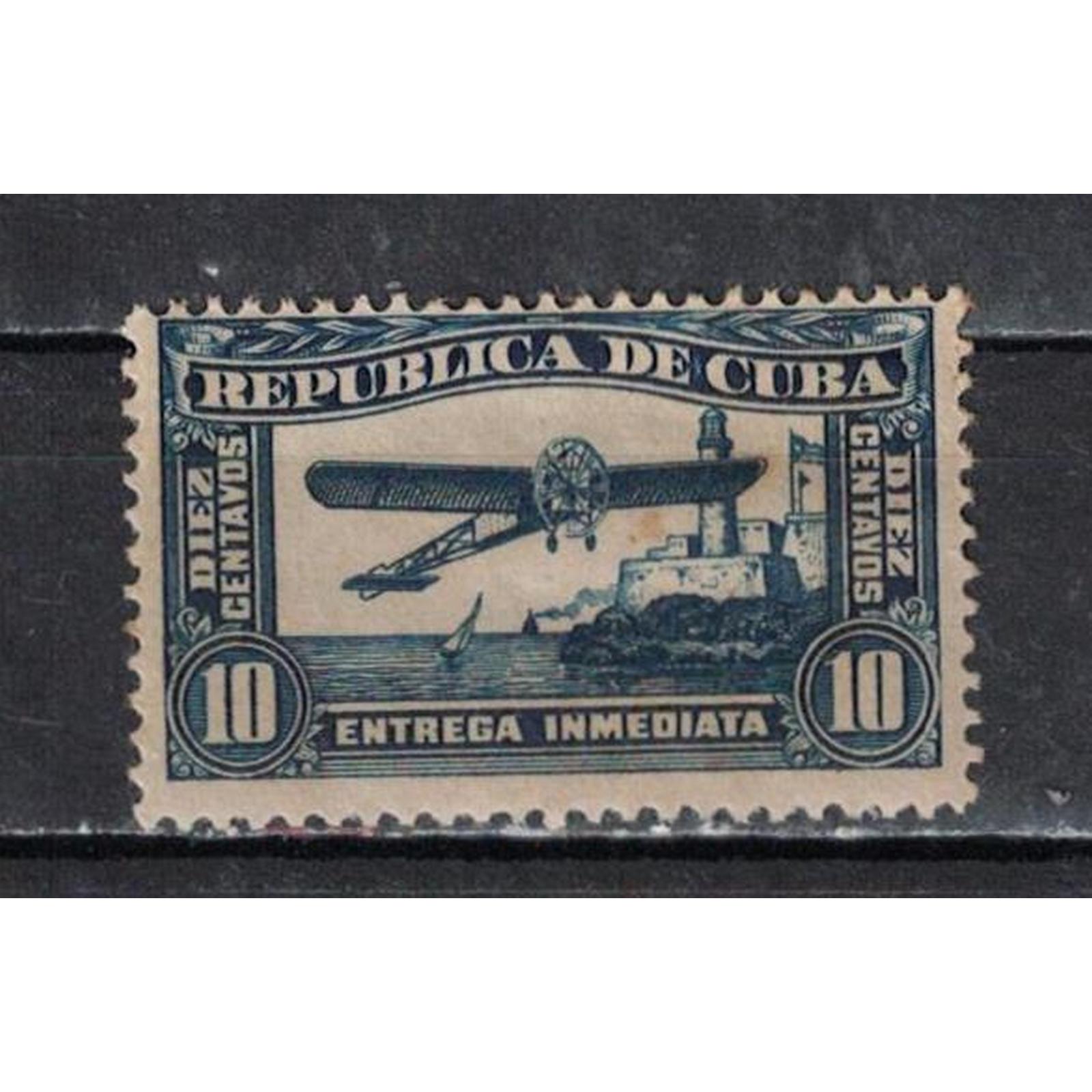 

Почтовые марки Куба Авиапочта - 1914 года, с водяными знаками Самолеты, 58