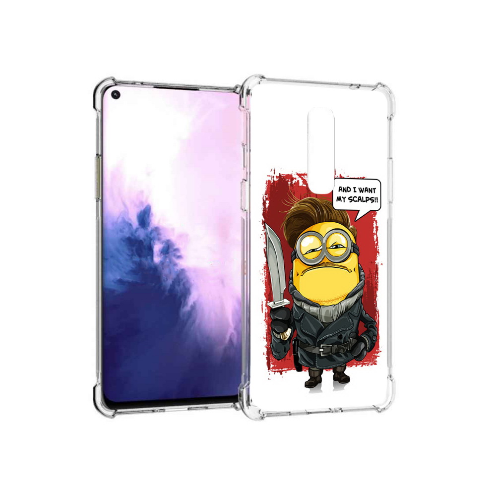 

Чехол MyPads Tocco для OnePlus 8 миньон убийца (PT147214.134.477), Прозрачный, Tocco