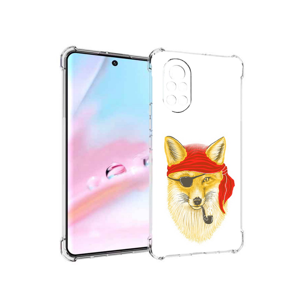 

Чехол MyPads лиса-пират для Huawei Nova 8 (ANG-LX1), Прозрачный, Tocco
