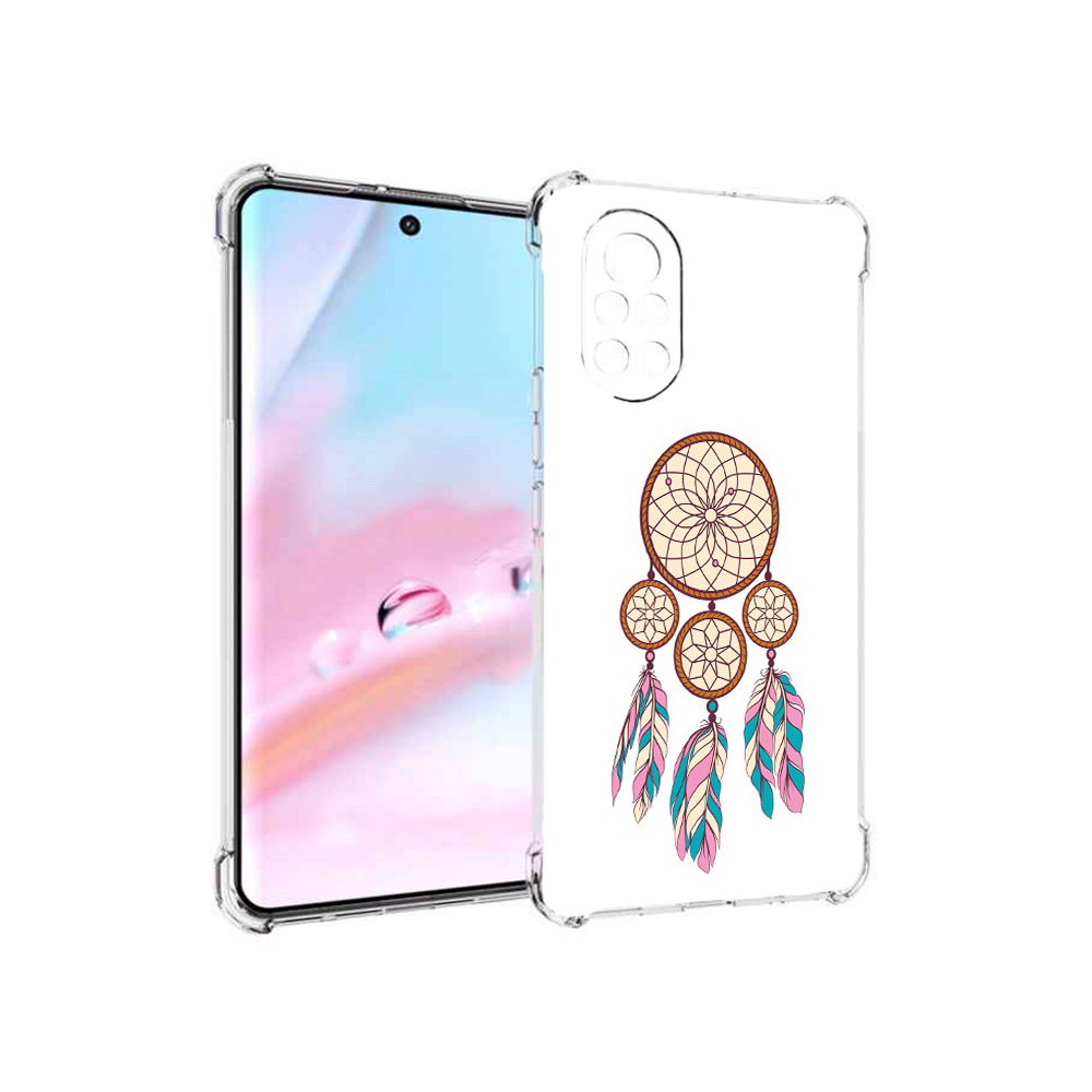 

Чехол MyPads ловец снов бежевый для Huawei Nova 8 (ANG-LX1), Прозрачный, Tocco