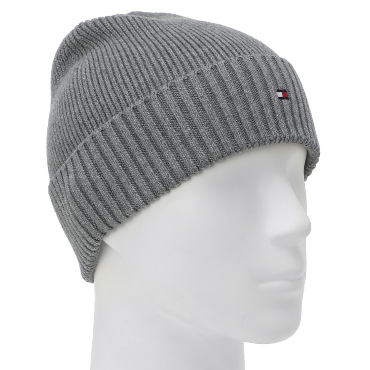 

Шапка мужская Tommy Hilfiger AM0AM06573 светло-серая, AM0AM06573
