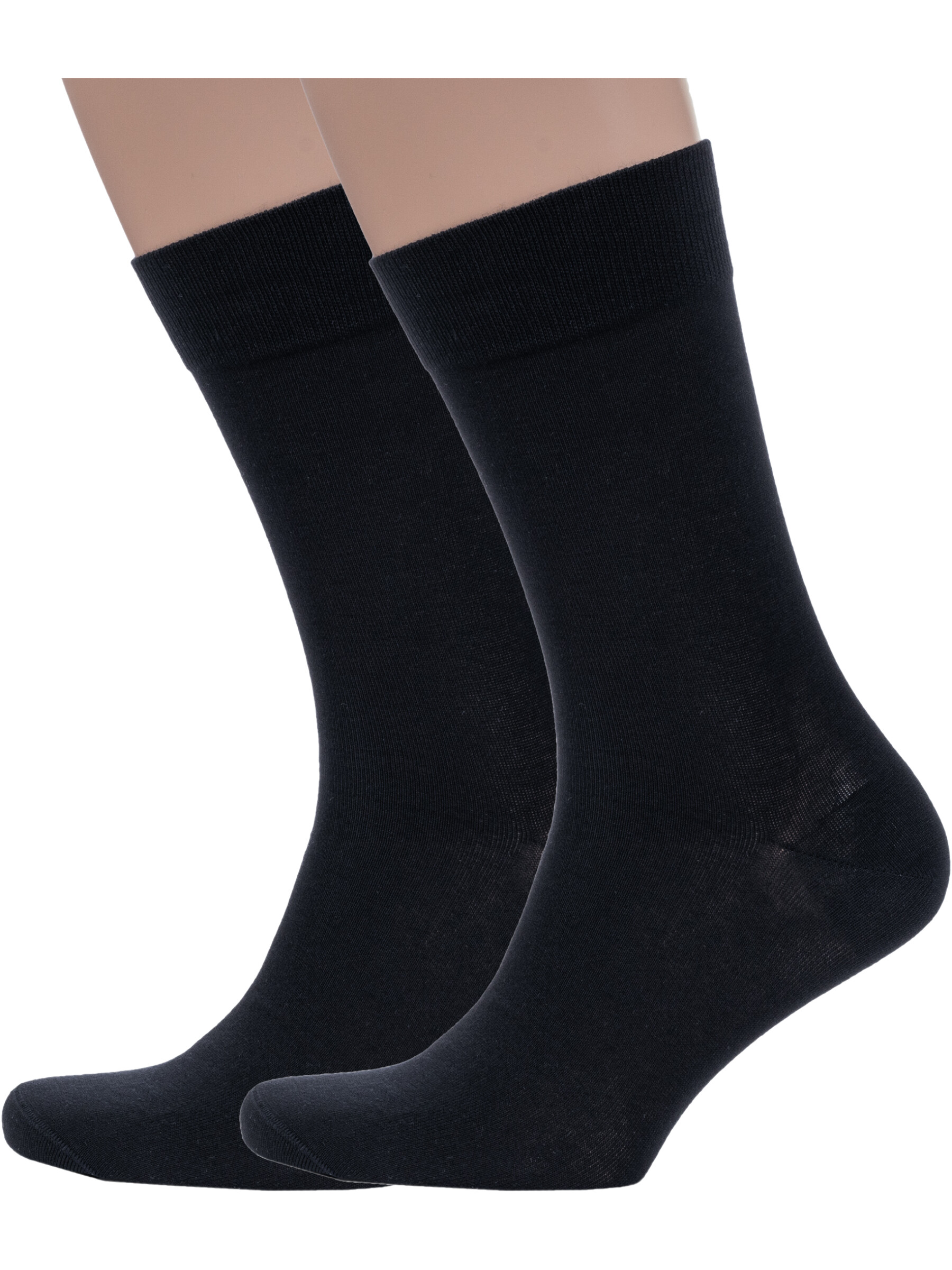 

Комплект носков мужских Grinston socks 2-15D2 черных 27, 2 пары, Черный, 2-15D2