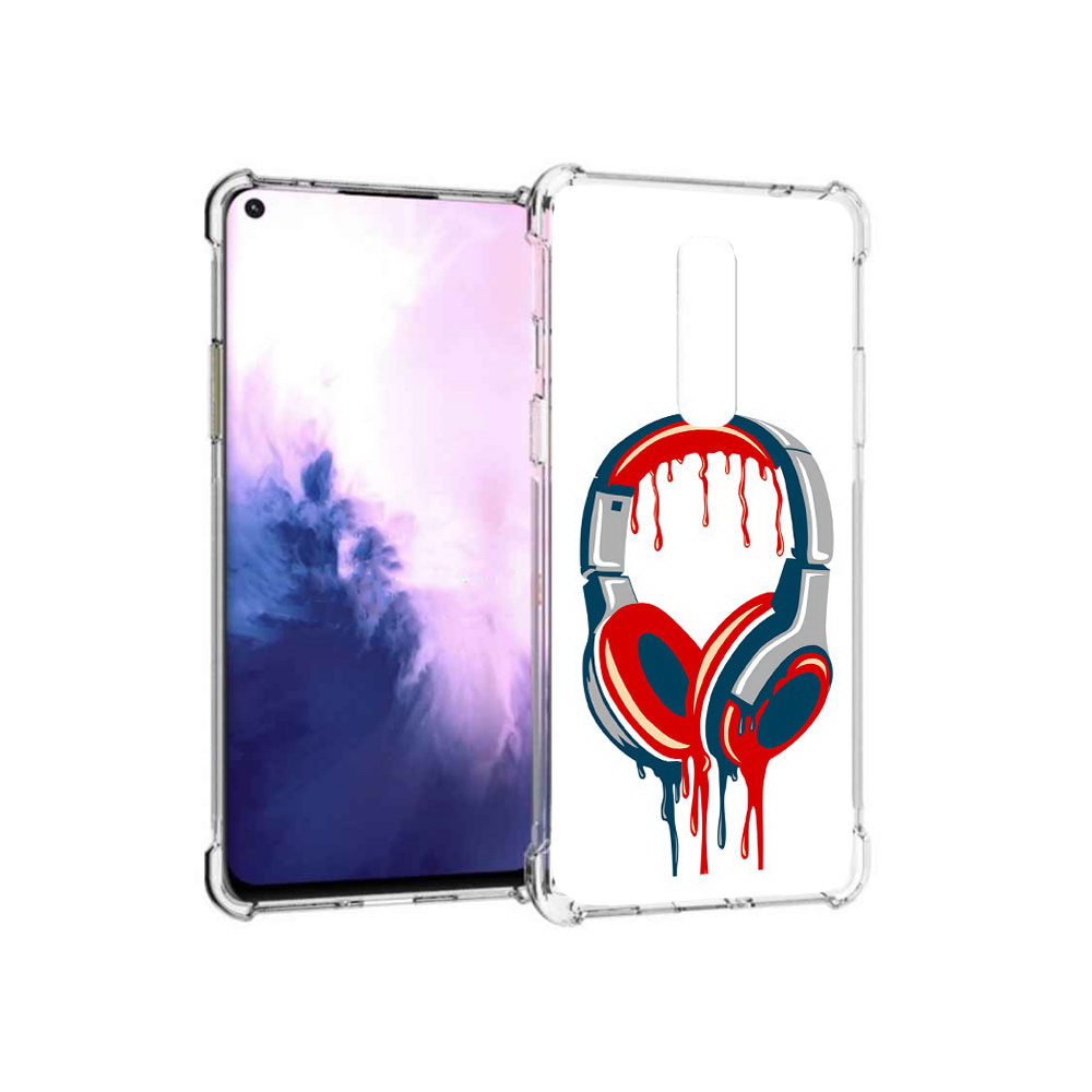 

Чехол MyPads Tocco для OnePlus 8 не делай громко (PT147214.134.517), Прозрачный, Tocco