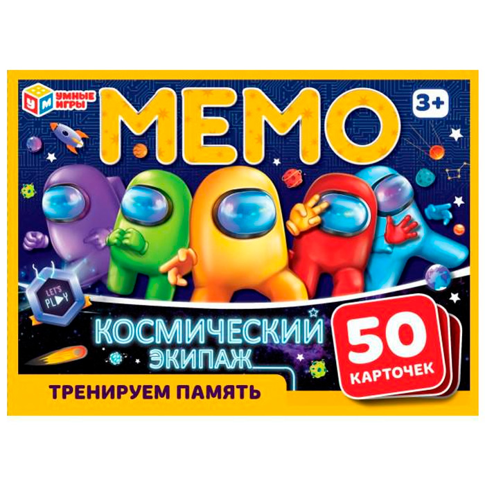 Игра Умка Мемо Космический экипаж 4680107994165 /50