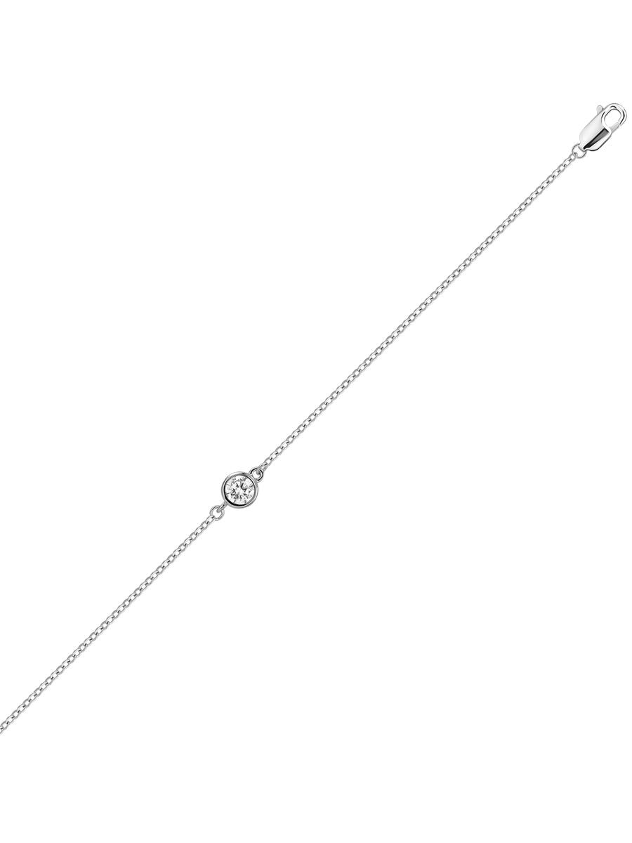 

Браслет из серебра с фианитом р.  MIUZ Diamonds B2036-PR-3804, B2036-PR-3804
