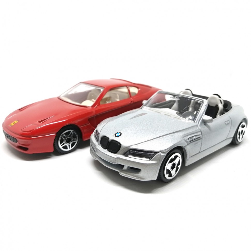 

Модель BMW Z3 Ferrari 456 GT масштаба 1:43, металл