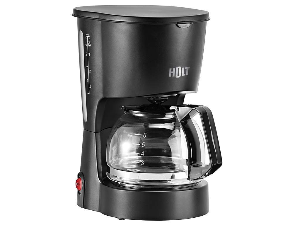 

Кофеварка Holt HT-CM-005, Черный, HT-СM-005