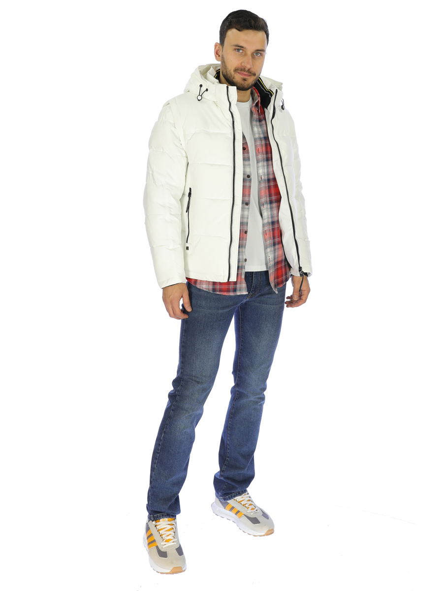 

Куртка мужская A passion play SQ72721 белая 50 RU, Белый, SQ72721