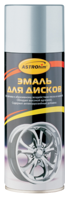 

Эмаль автомобильная ASTROhim AC608 хром, Серебристый