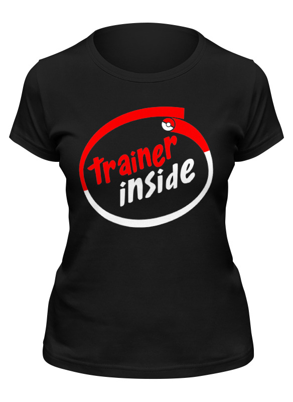 

Футболка женская Printio Тренер покемонов черная M, Тренер покемонов