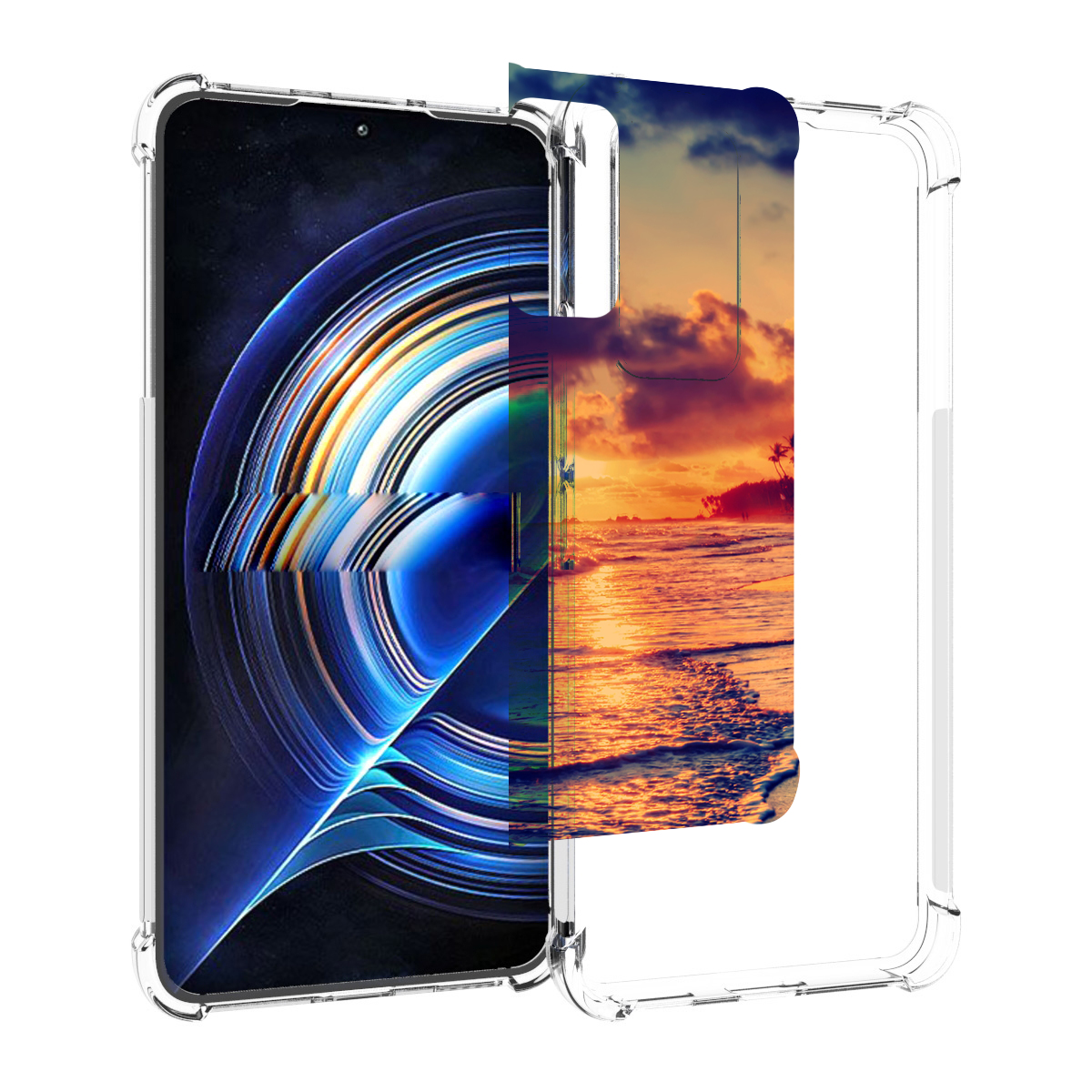

Чехол MyPads Берег для Tecno Camon 19 Neo, Прозрачный, Tocco