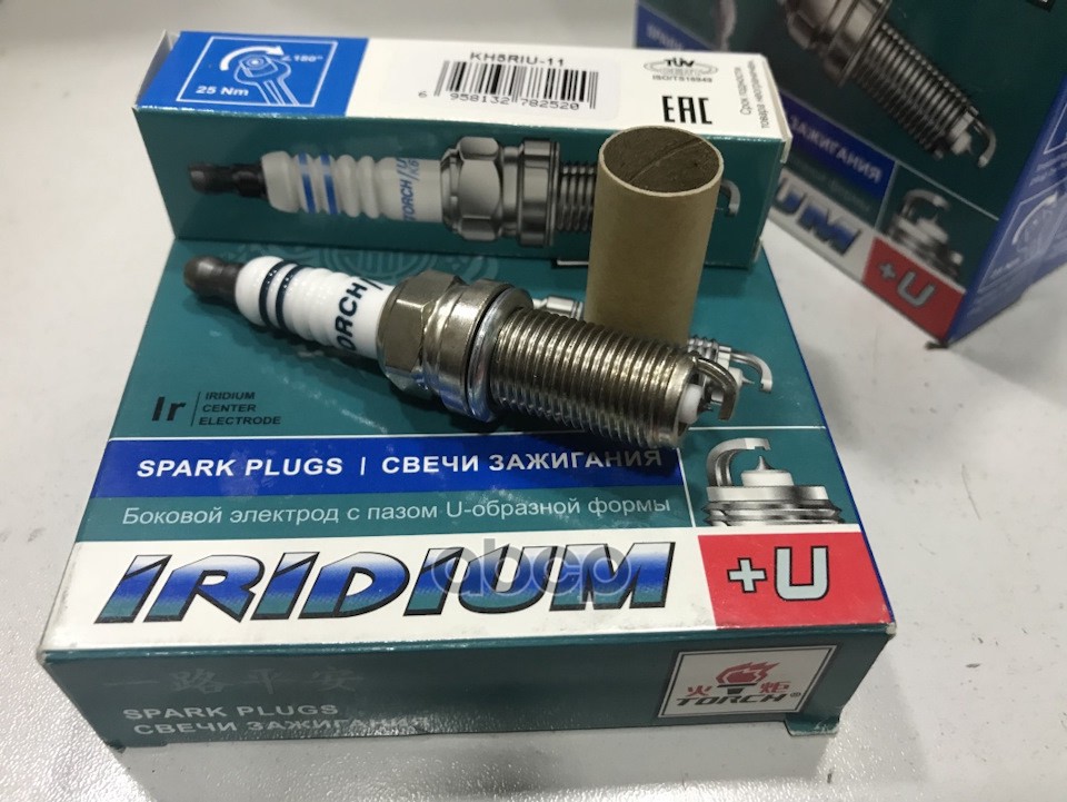 

TORCH KH6RIU11 Свеча зажигания серия Iridium+U 1 шт. Mitsubishi G KH6RIU11