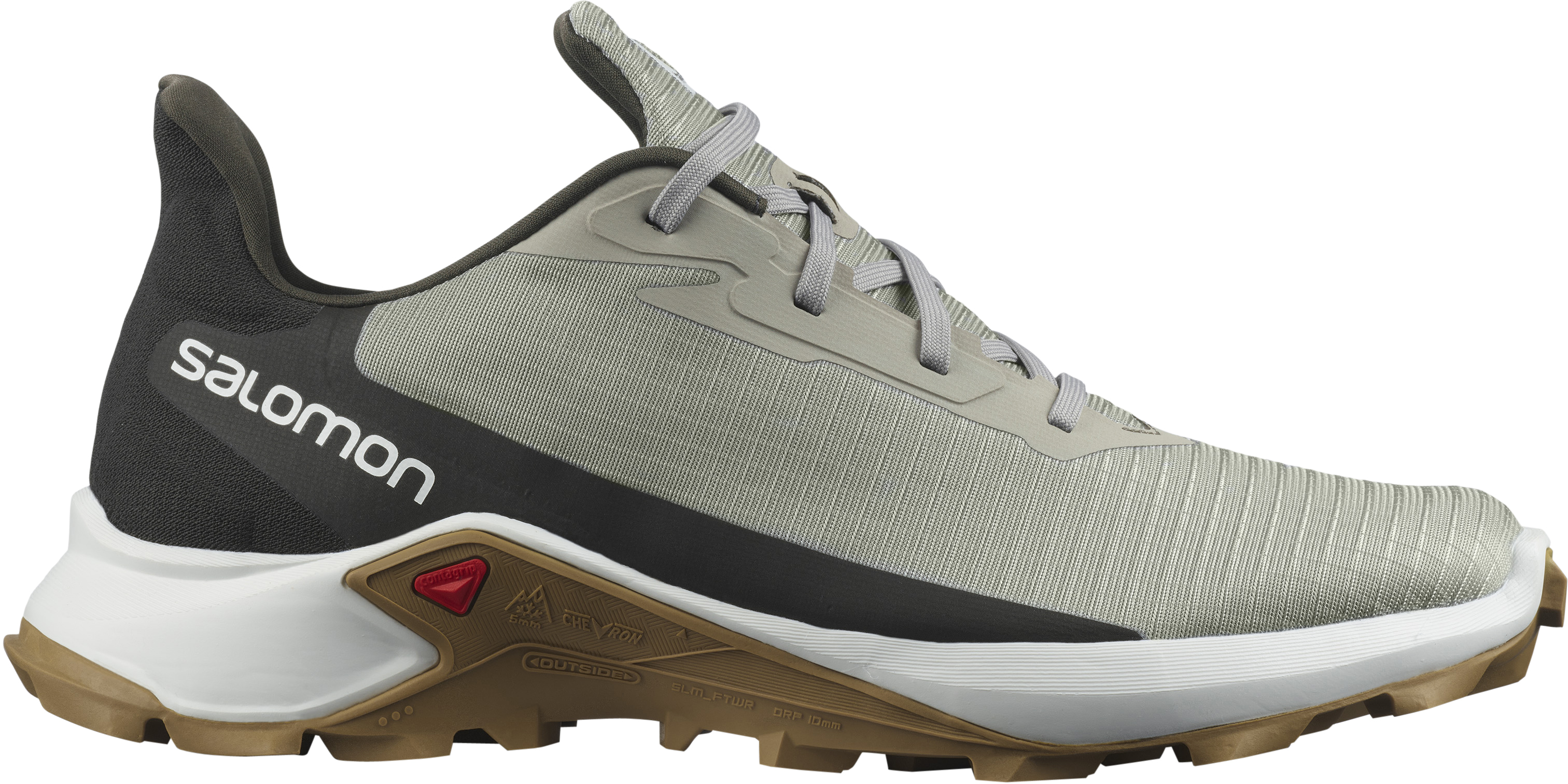 

Кроссовки женские Salomon Alphacross 3 серые 7.5 UK, Серый, Alphacross 3