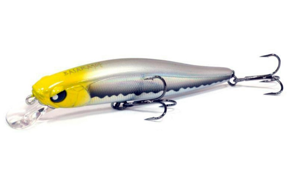 

Воблер плавающий LJ Pro Series BASARA F 04.00/109, Серебристый;желтый, Pro Series Basara F