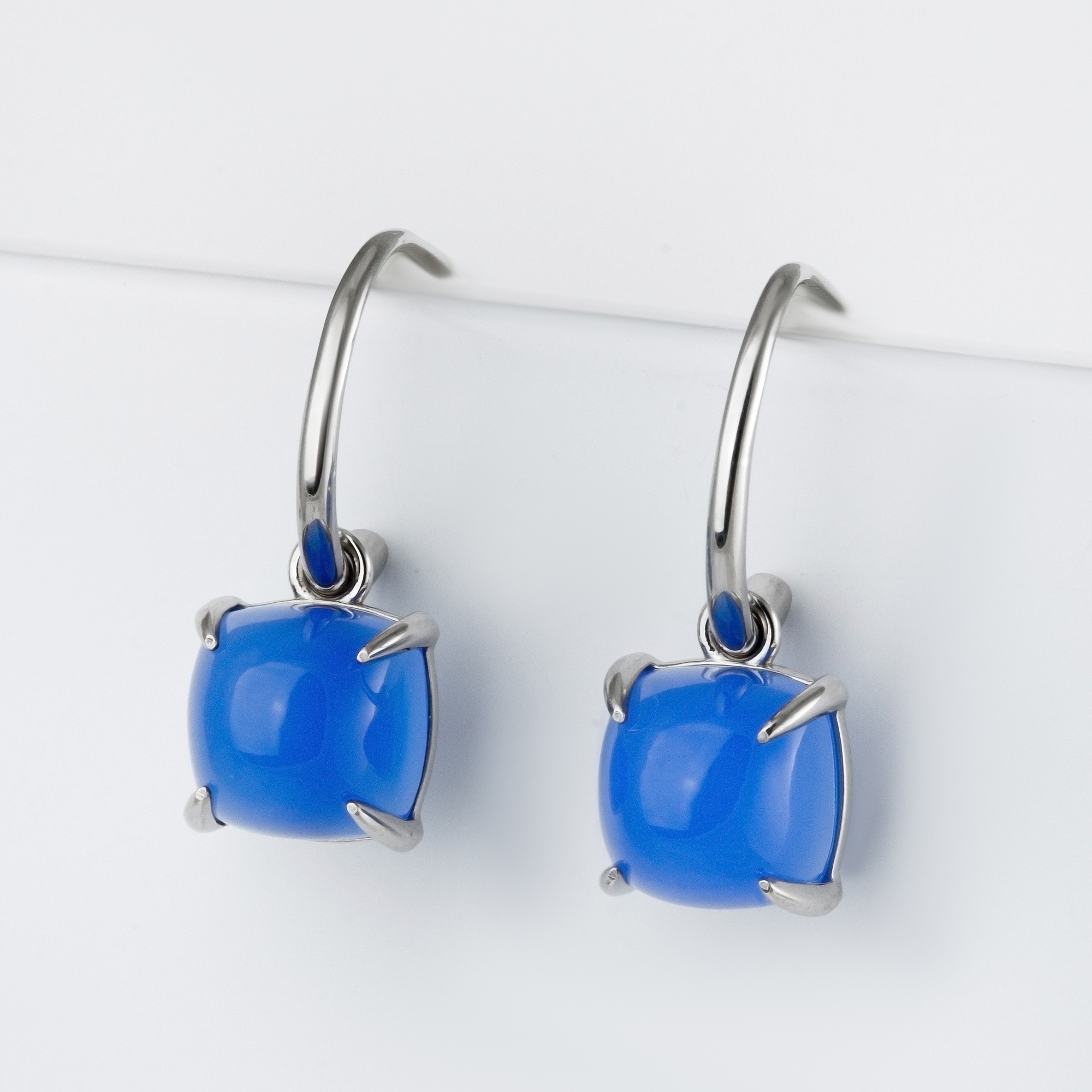 

Серьги из серебра с халцедоном НАШЕ ЗОЛОТО 9В232445-49Г, 9В232445-49Г