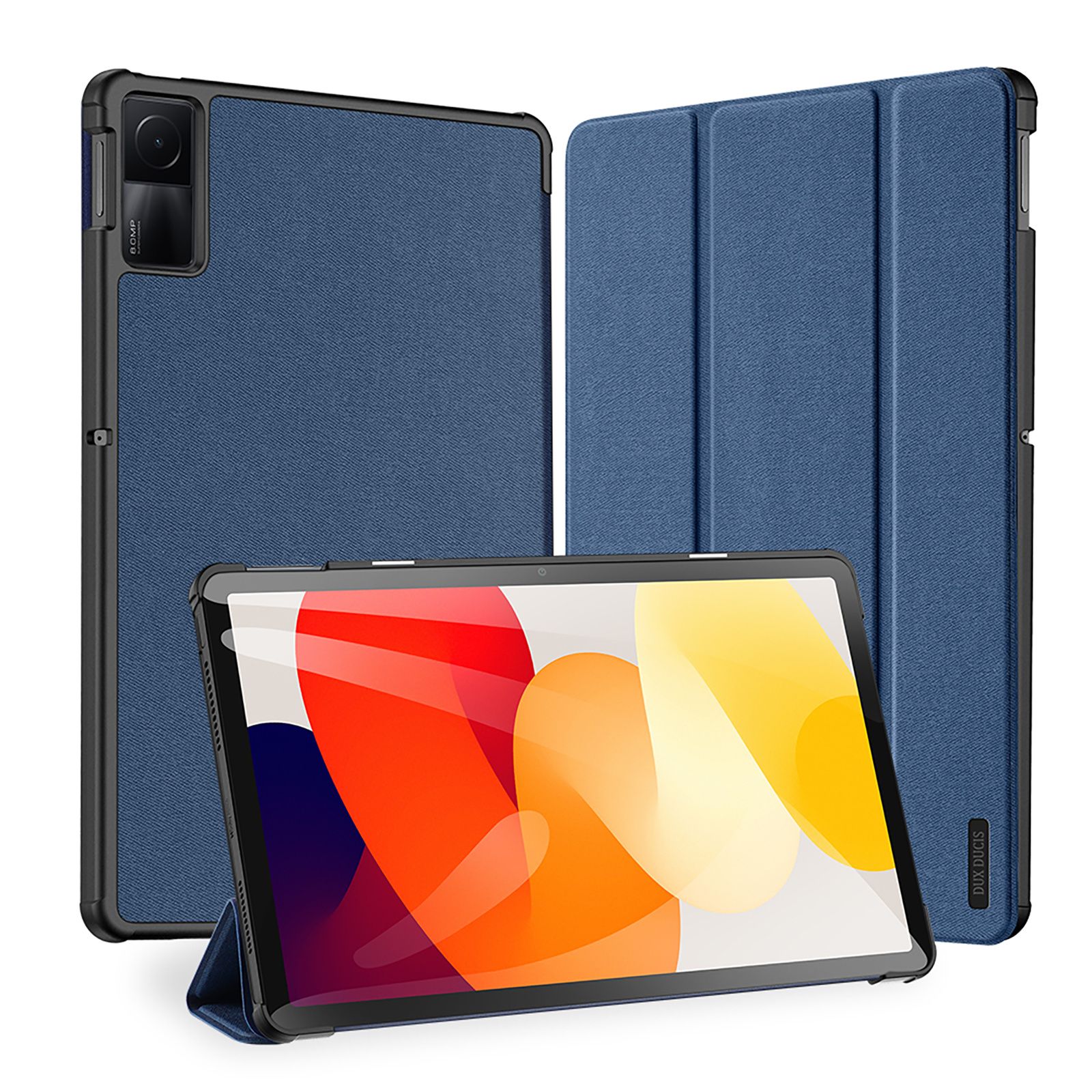 Чехол книжка Dux Ducis для Xiaomi Redmi Pad SE 11, Domo series Redmi Pad SE 11-PC синий