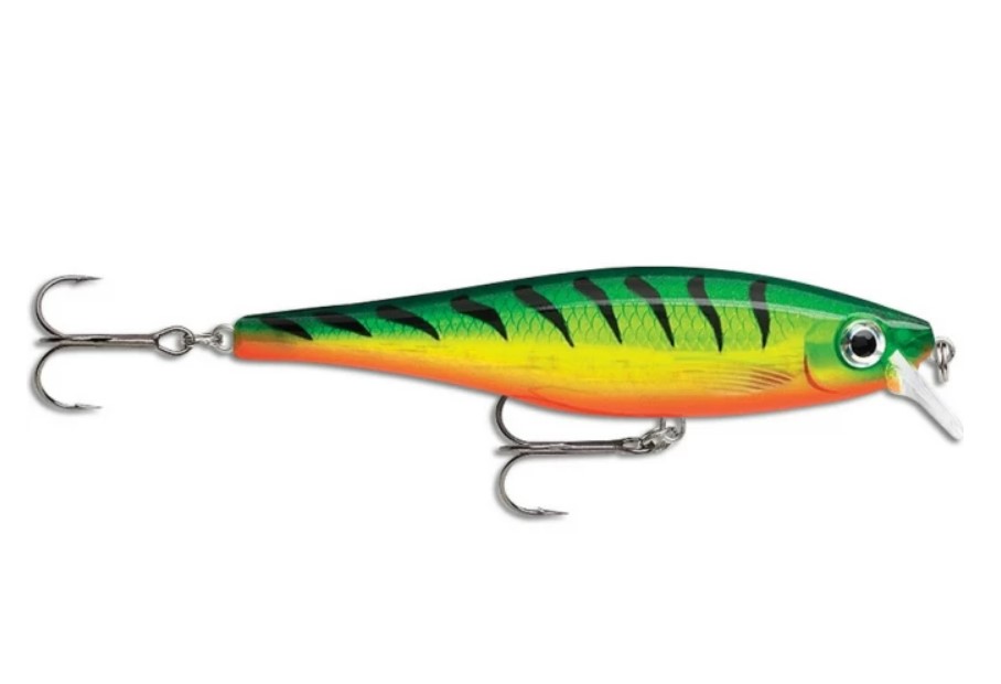 

Воблер плавающий Rapala BX Minnow BXM07-FT (0,6м-1,2м, 7см 7гр), Зеленый;желтый;красный, BX Minnow