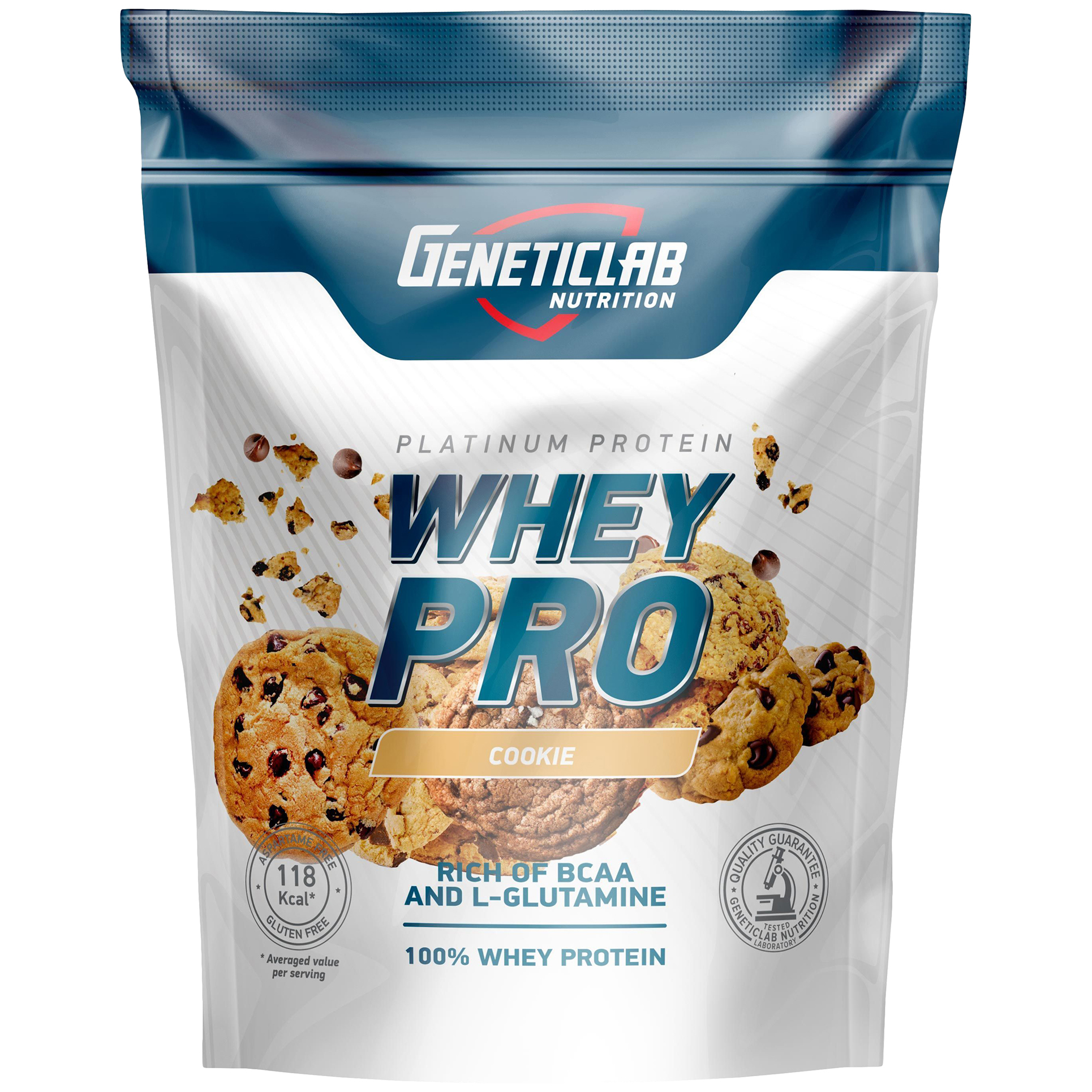 

Сывороточный протеин Geneticlab Nutrition Whey Pro печенье 1 кг
