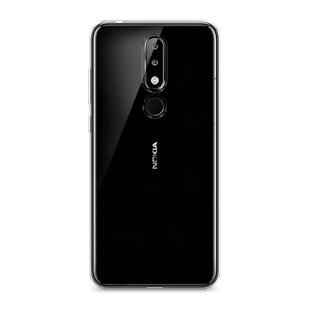 

Чехол Awog на Nokia 5.1 Plus (X5) / Нокиа 5.1 Plus (X5) "Летящие одуванчики", Черный, 121950-8
