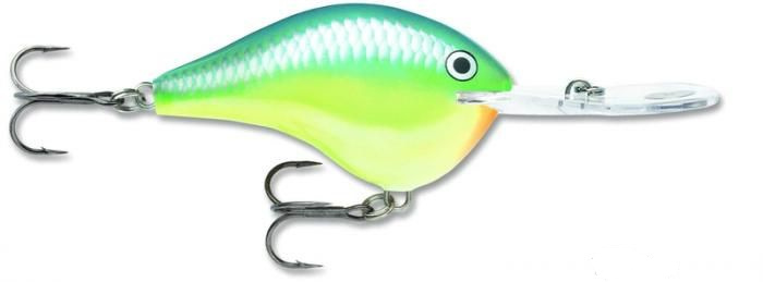

Воблер плавающий Rapala Dives-To DT16-CRSD (до 5 м, 7 см 22 гр), Зеленый, Dives-To