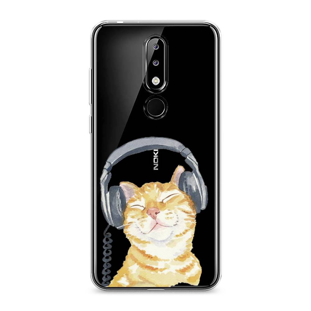 

Чехол Awog "Кот меломан" для Nokia 5.1 Plus (X5)