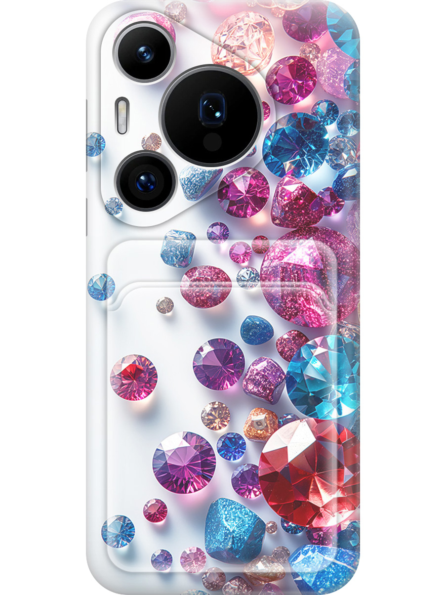 

Силиконовый чехол на Huawei Pura 70 Pro / 70 Pro+ с принтом 813560, Прозрачный;белый;розовый;синий, 782625231