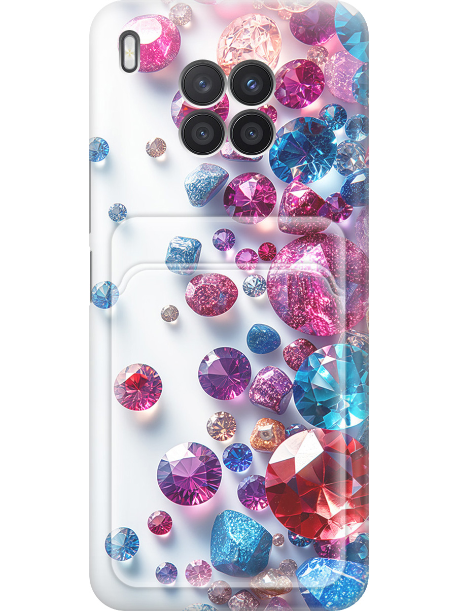 

Силиконовый чехол на Honor 50 Lite / Huawei Nova 8i с принтом 813563, Прозрачный;белый;розовый;синий, 732493831