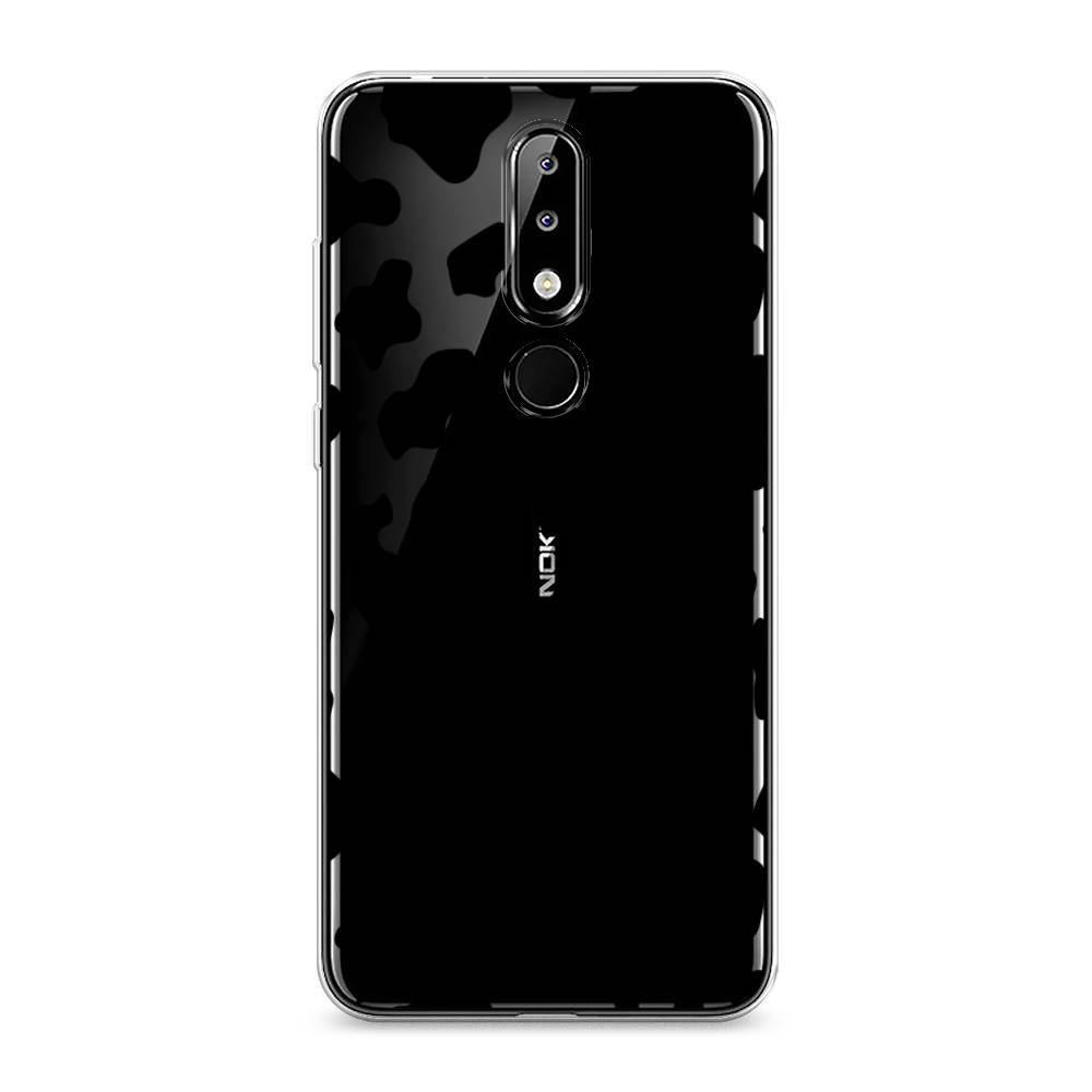 

Чехол Awog на Nokia 5.1 Plus (X5) / Нокиа 5.1 Plus (X5) "Пятна коровы черные", Черный, 121950-2