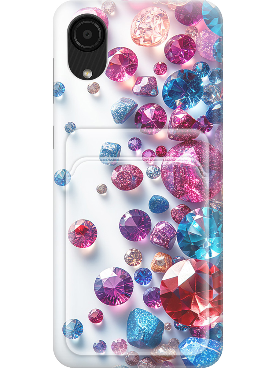 

Силиконовый чехол на Samsung Galaxy A03 Core с принтом 813578, Прозрачный;белый;розовый;синий, 735001231