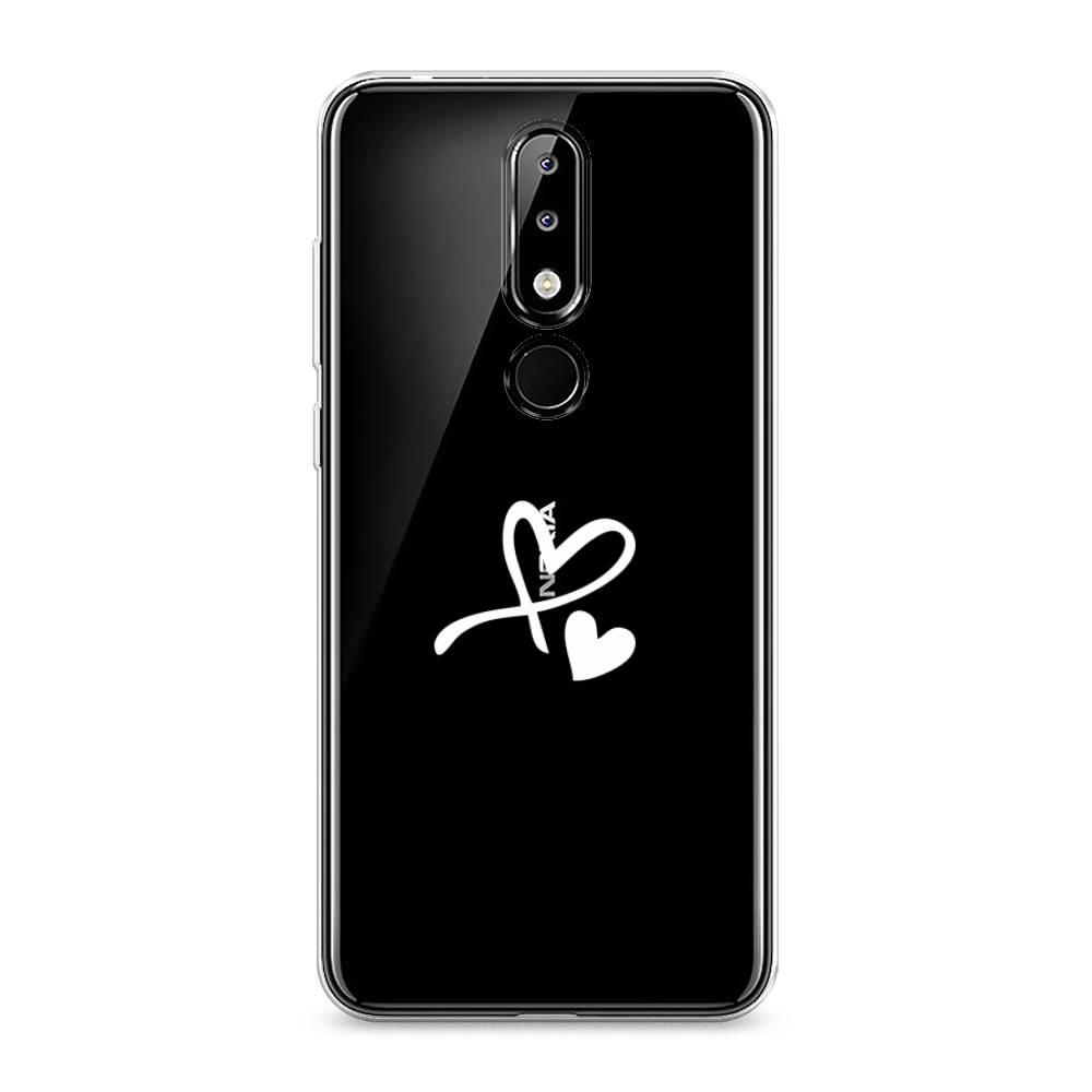 

Чехол Awog на Nokia 5.1 Plus (X5) / Нокиа 5.1 Plus (X5) "Сердечко минимализм", Белый, 121950-6