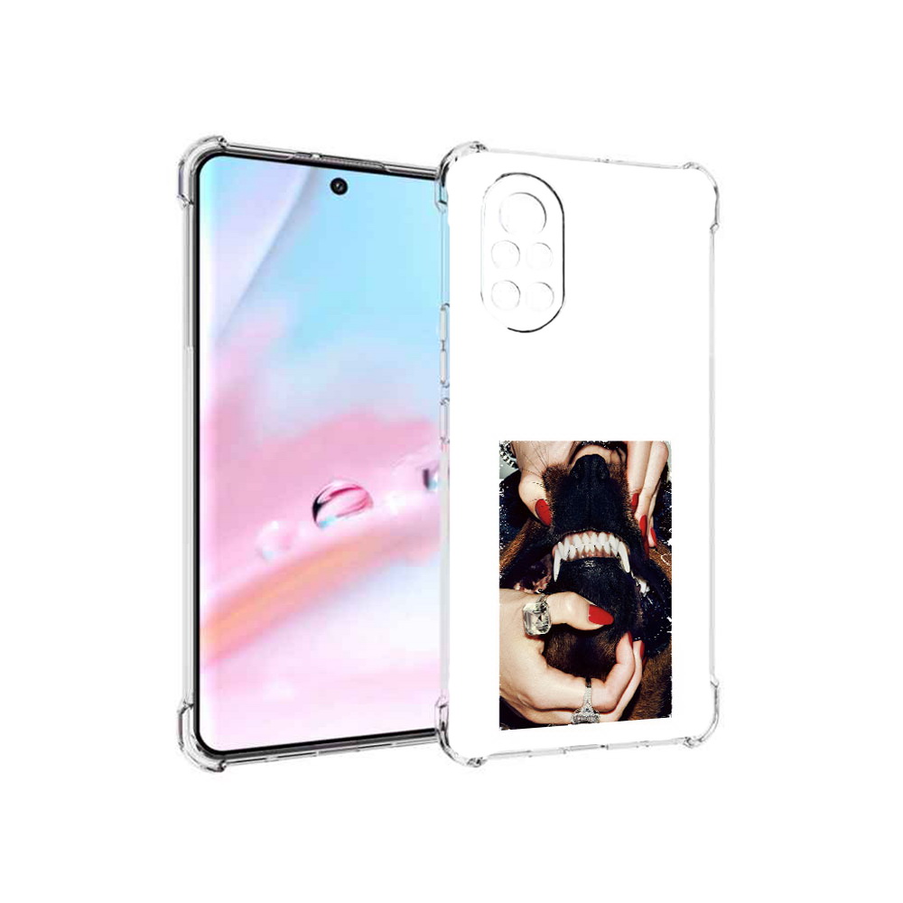 

Чехол MyPads маникюр для Huawei Nova 8 (ANG-LX1), Прозрачный, Tocco