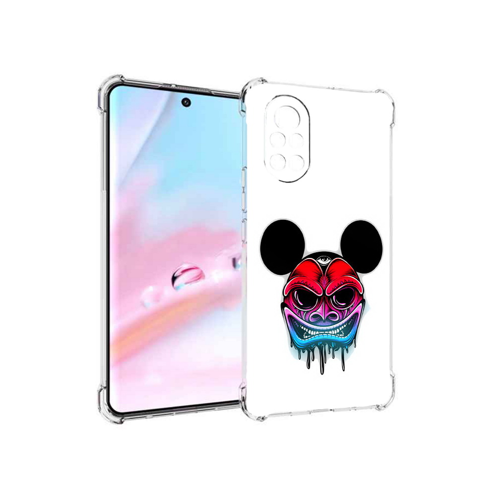 

Чехол MyPads микки в маске для Huawei Nova 8 (ANG-LX1), Прозрачный, Tocco