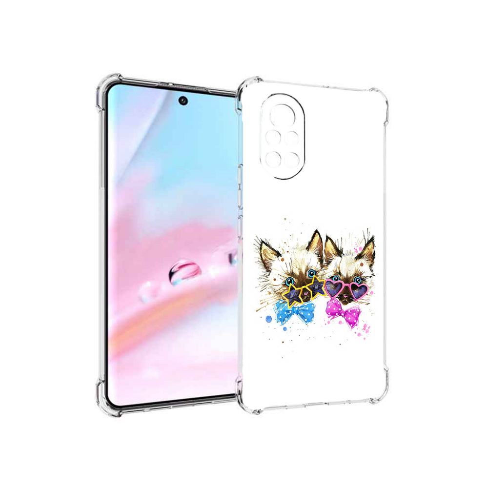 

Чехол MyPads милые котята для Huawei Nova 8 (ANG-LX1), Прозрачный, Tocco