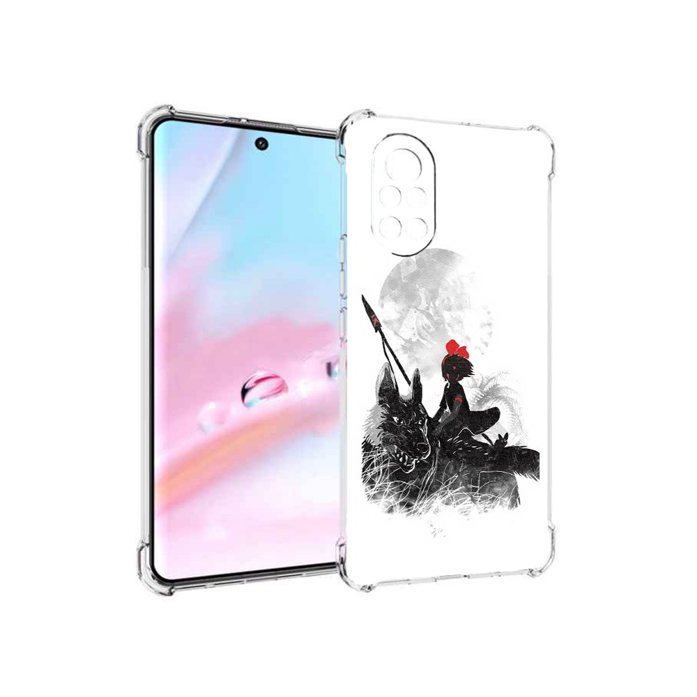 

Чехол MyPads мононоке для Huawei Nova 8 (ANG-LX1), Прозрачный, Tocco