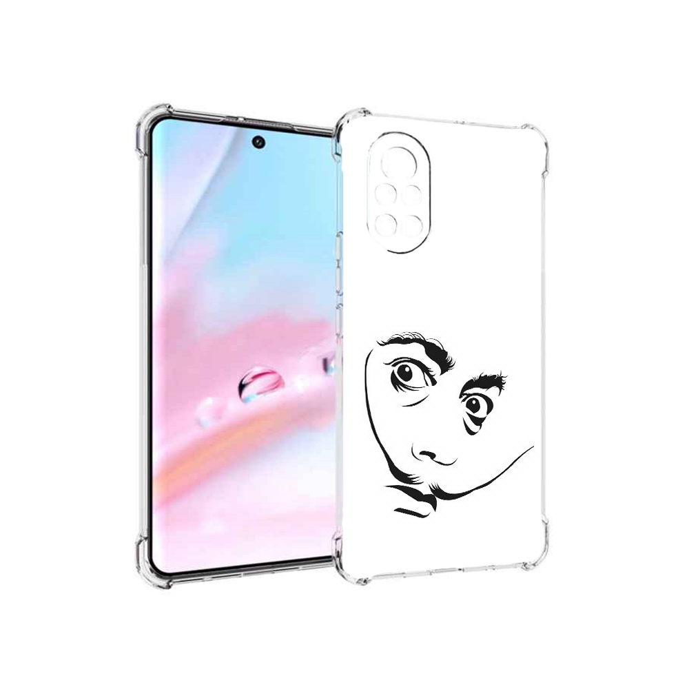 

Чехол MyPads мужчина с длинными усами для Huawei Nova 8 (ANG-LX1), Прозрачный, Tocco