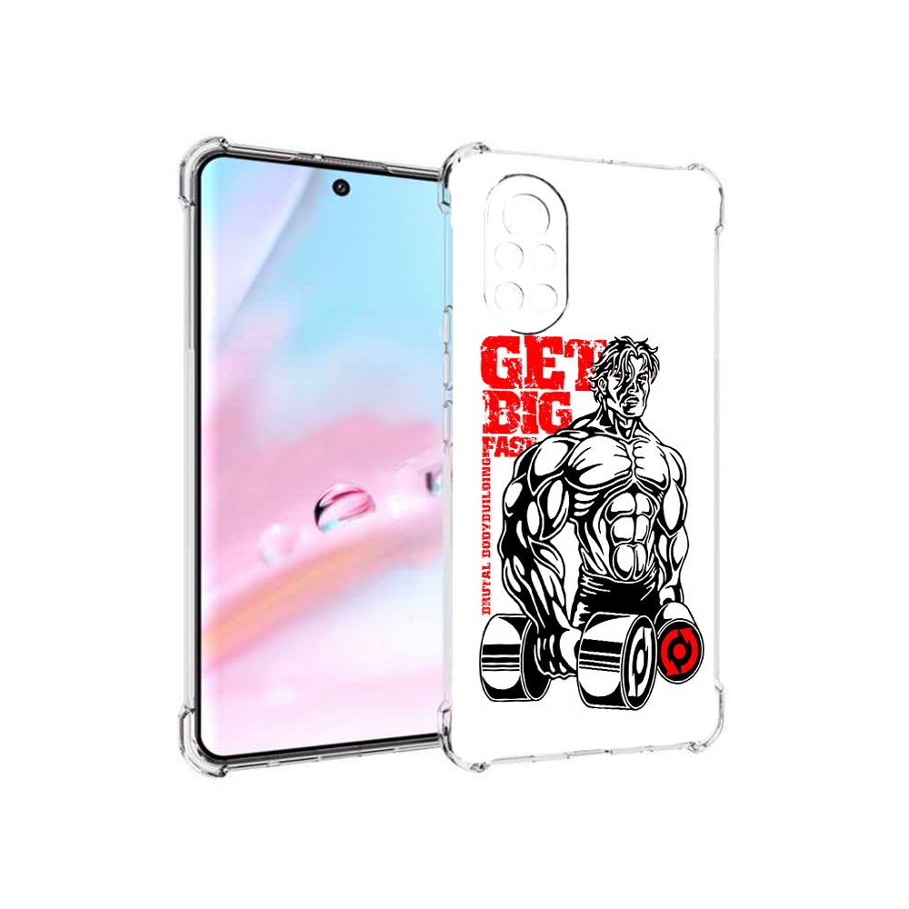 

Чехол MyPads накаченное тело для Huawei Nova 8 (ANG-LX1), Прозрачный, Tocco