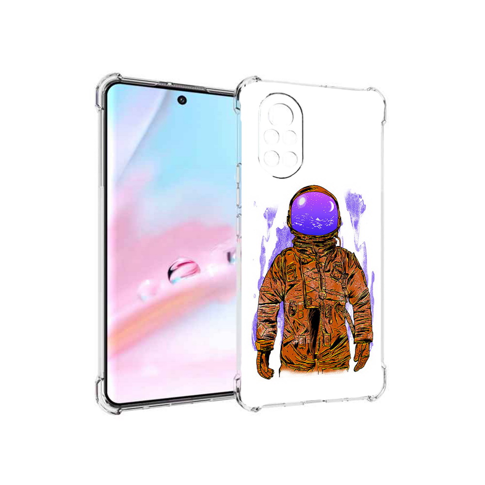

Чехол MyPads нарисованный мужчина в скафандре для Huawei Nova 8 (ANG-LX1), Прозрачный, Tocco