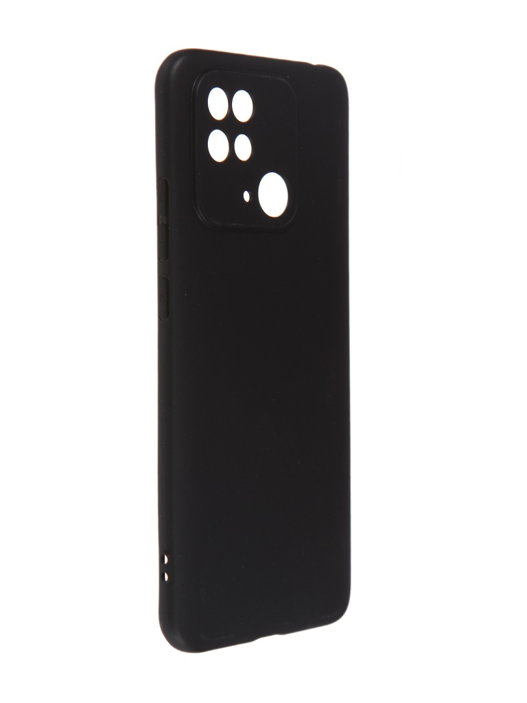 фото Чехол df для xiaomi redmi 10c silicone black xicase-64 df-group