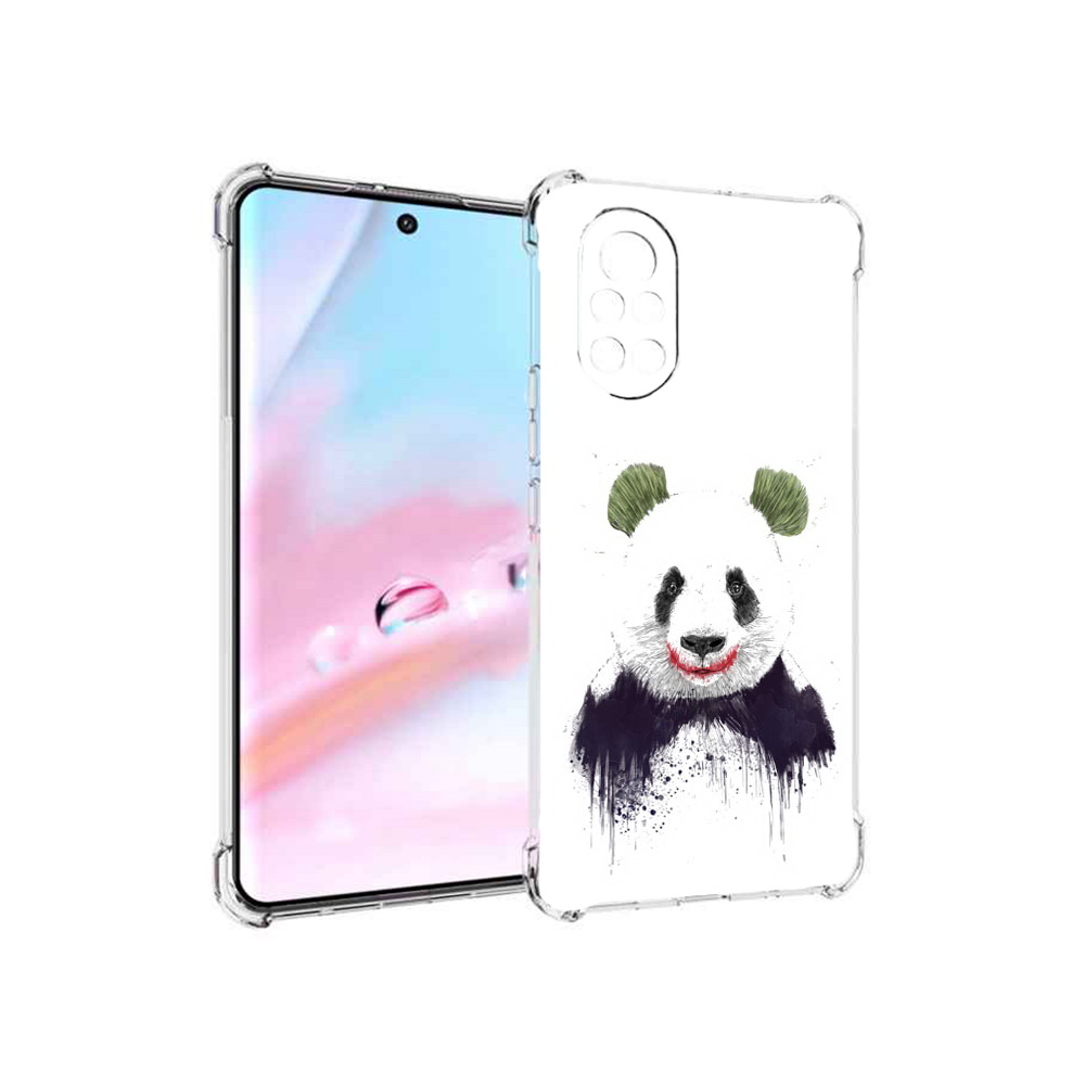 Чехол MyPads панда джокер для Huawei Nova 8 (ANG-LX1)