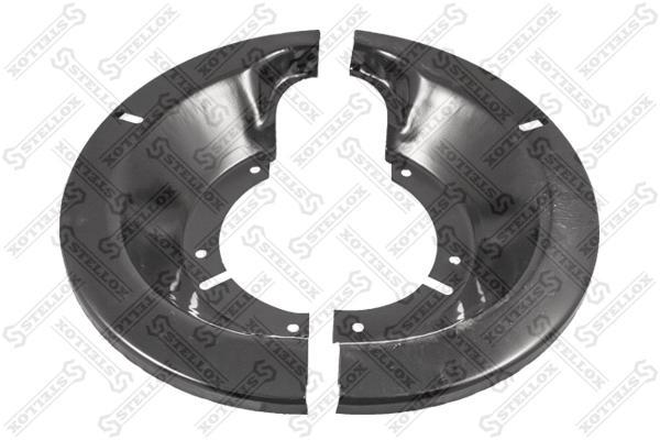 

STELLOX 8505315SX 85-05315-SX_щитки пылезащитные комплект на 1 сторону 419x178 d=175 D=46